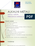 Alkalni Metali