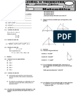 Examen II Trimestral 3ro Elim