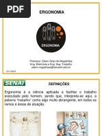 Trabalho de Ergonomia - Senai