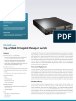 Top-of-Rack 10 Gigabit Managed Switch: Highlights