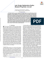 Aerodynamic Design Optimization Studies of A Blended-Wing-Body Aircraft