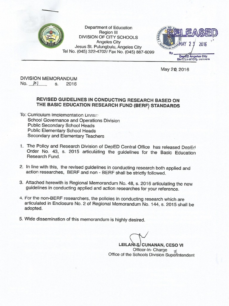 Memo 131 16 PDF | PDF