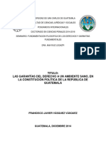 Las Garantías Del Derecho A Un Ambiente Sano, en PDF