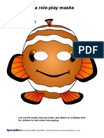 Clown Fish: Under The Sea Role-Play Masks