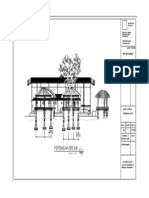 Potongan Site B-B: Nama Proyek