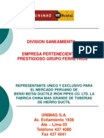 Tubierias Accesorias Hierro Ductil Unimaq PDF