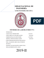 informe de procesos