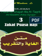 Zakat Puasa Haji