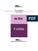 Weber Max - El Socialismo.DOC