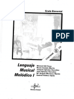 1º Lenguaje Musical Melódico