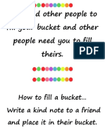 Fill Your Bucket Posters