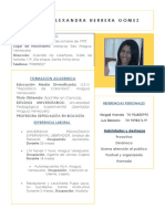 Lorena Alexandra Herrera Gomez: Formacion Academica