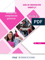 Guia de Orientacion Modulos de Competencias Genericas Saber Tyt 2018-2 PDF