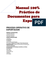 Manual de Documentos para La Exportacion