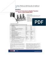 Tabla de Datos Tecnicos de Interuptor Sojo