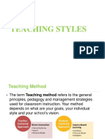 Teaching Styles 2