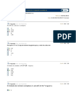 Complexos e Equações Algébricas