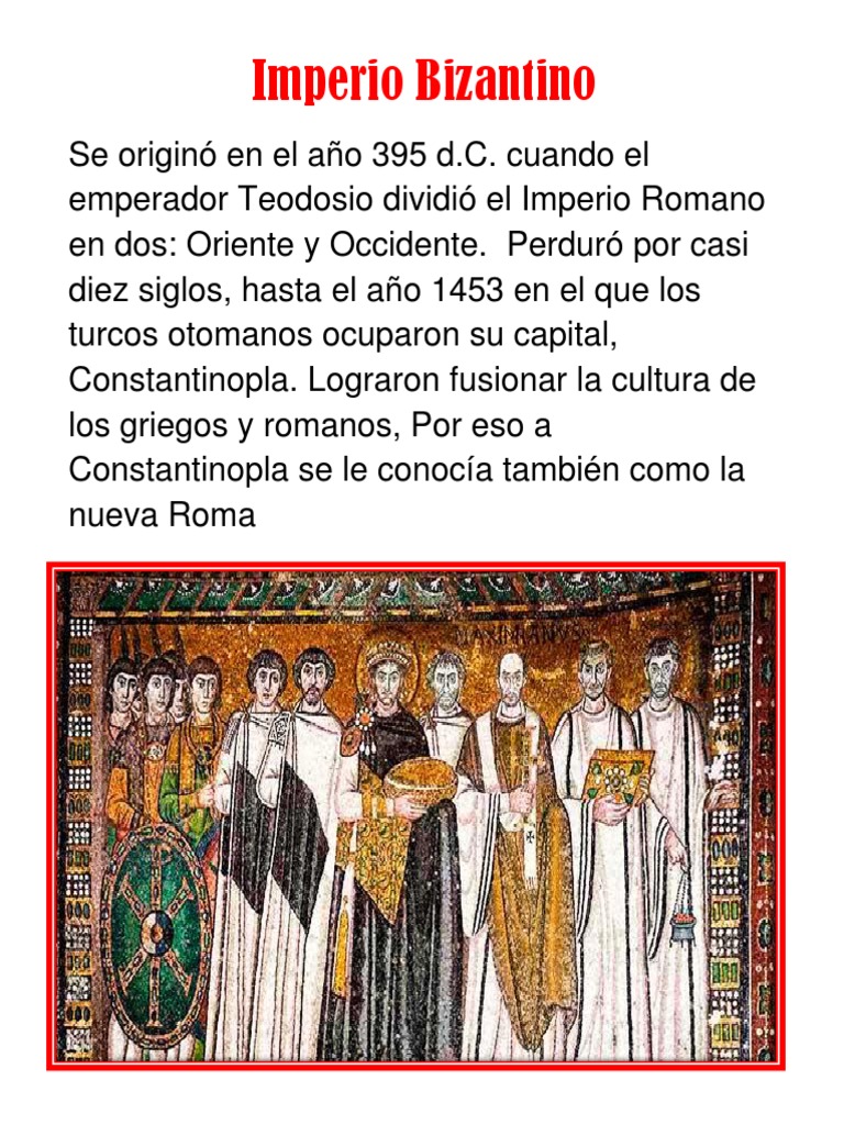 Historia y cultura del Imperio Bizantino | PDF