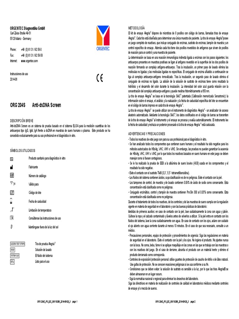 ADNA | PDF | Diagnostico medico | Enzima