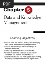 Chapter5-DATA AND KNOWLEDGE MANAGEMENT