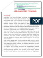 Sistem Arsip Perbankan