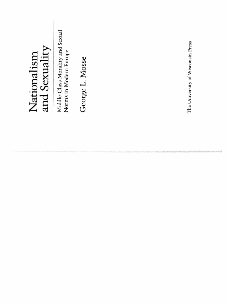 George Mosse Fascism and Sexuality | PDF