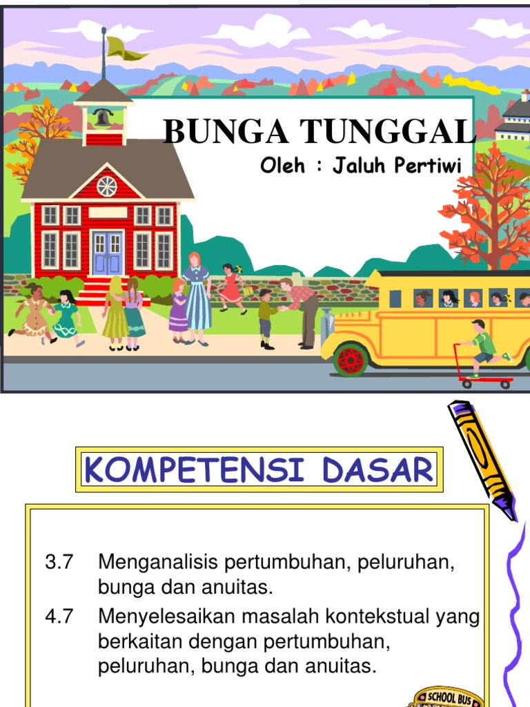 Contoh Soal Pertumbuhan Peluruhan Bunga Dan Anuitas