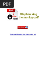 Stephen King The Monkey PDF