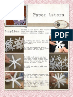 Paper Asters Tutorial