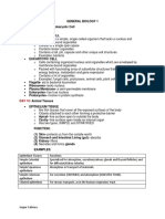 General Biology 1: Eukaryotic and Prokaryotic Cell