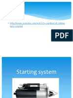 Starting System Components