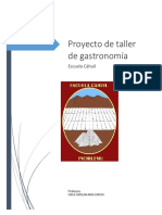 Proyecto Taller de Gastronomia