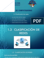  Clasificación de Redes compu.