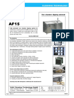 One Chamber Dipping Automat: Cleaning Technology