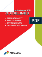 HSE guideline pertamina