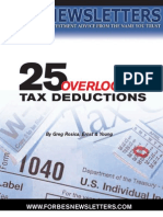 Overlooked Tax Deductions