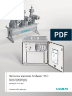 Siemens Vacuum Recloser 3AD: Answers For Energy