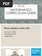 K-12 Mathematics Curriculum