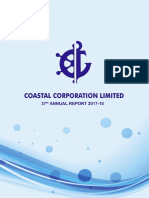 Coastal Corporation LTD Annual Report 2017 18