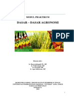 Dasar - Dasar Agronomi: Modul Praktikum