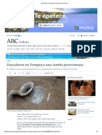 Descubren en Pompeya Una Tumba Prerromana PDF