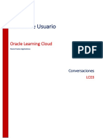 LC03 Conversaciones Manual Oracle Learning Cloud