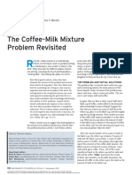 The Coffee-Milk Mixture