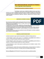 Lectura - Registro de Aviso e Investigación de Un Accidente de Trabajo PDF