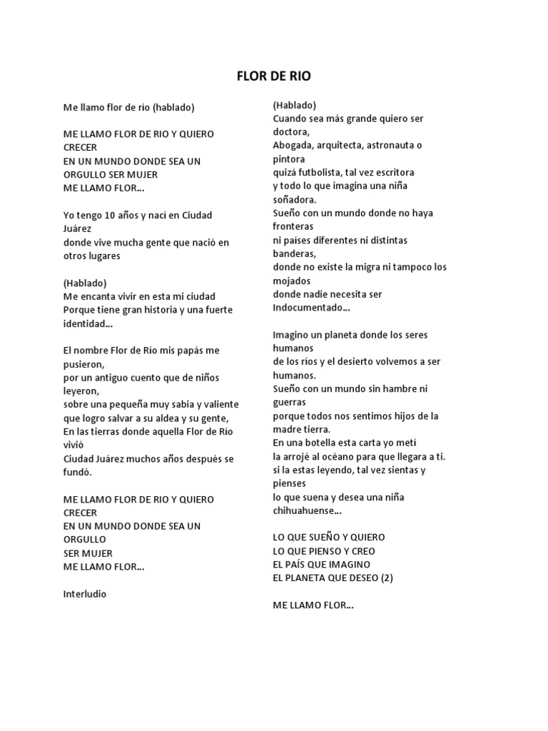 Letra de 