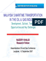 Malaysia's Maritime Role in Oil & Gas