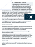 Acta de Independecia de Guatemala