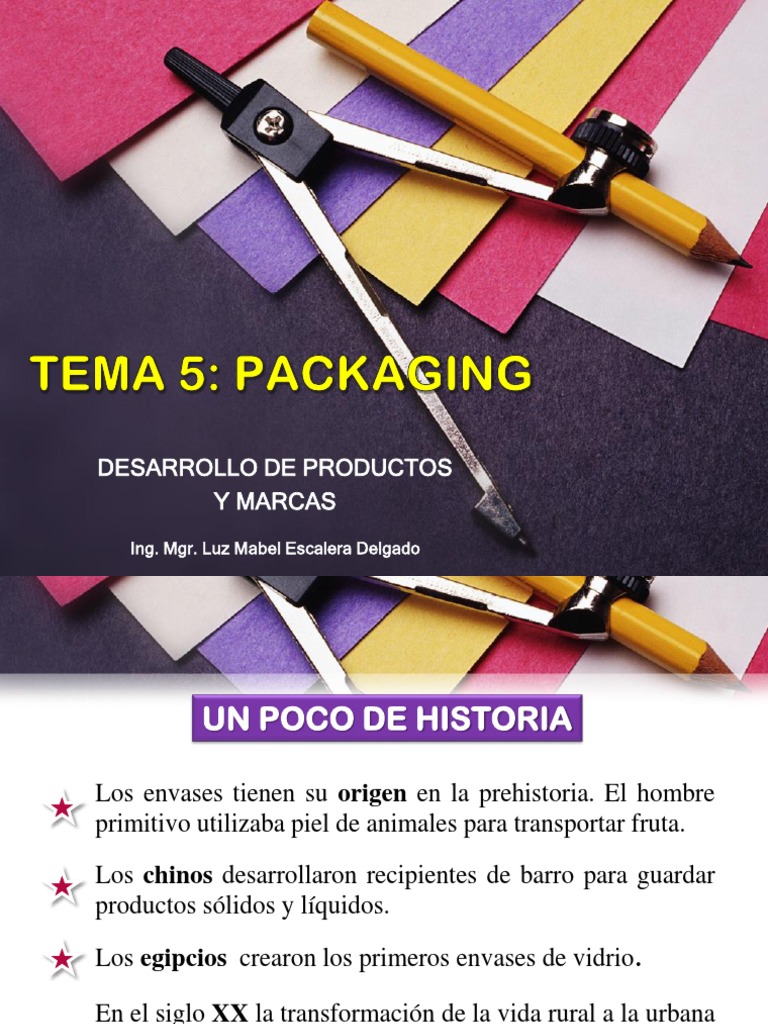 Historia y Funciones del Packaging | PDF | Código de barras | Aluminio
