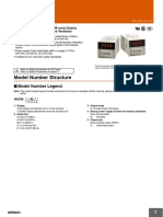 Model Number Structure: Digital Timer