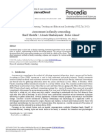 Sciencedirect: Assessment in Family Counseling